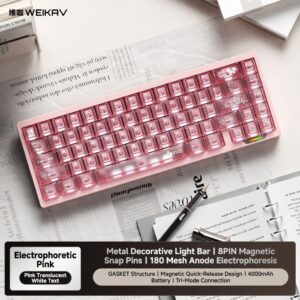 luk3 Weikav Lucky65 V3 (Transparent keycaps)