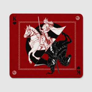 ATK Knight Zodiac Horse Mouse Pad